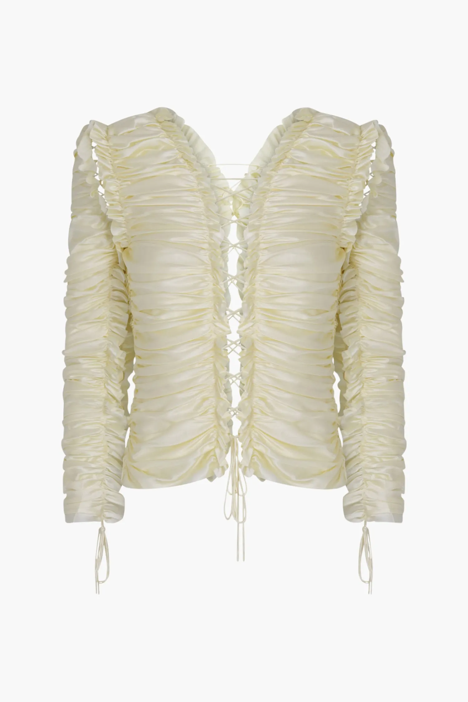 Online CHRISTOPHER ESBER SEQUENCE SILK TOP Butter