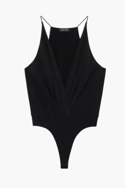 Fashion ANINE BING SHILOH BODYSUIT Black