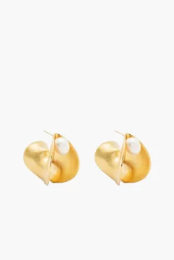 Hot CULT GAIA SHIRA EARRING ShinyBrass