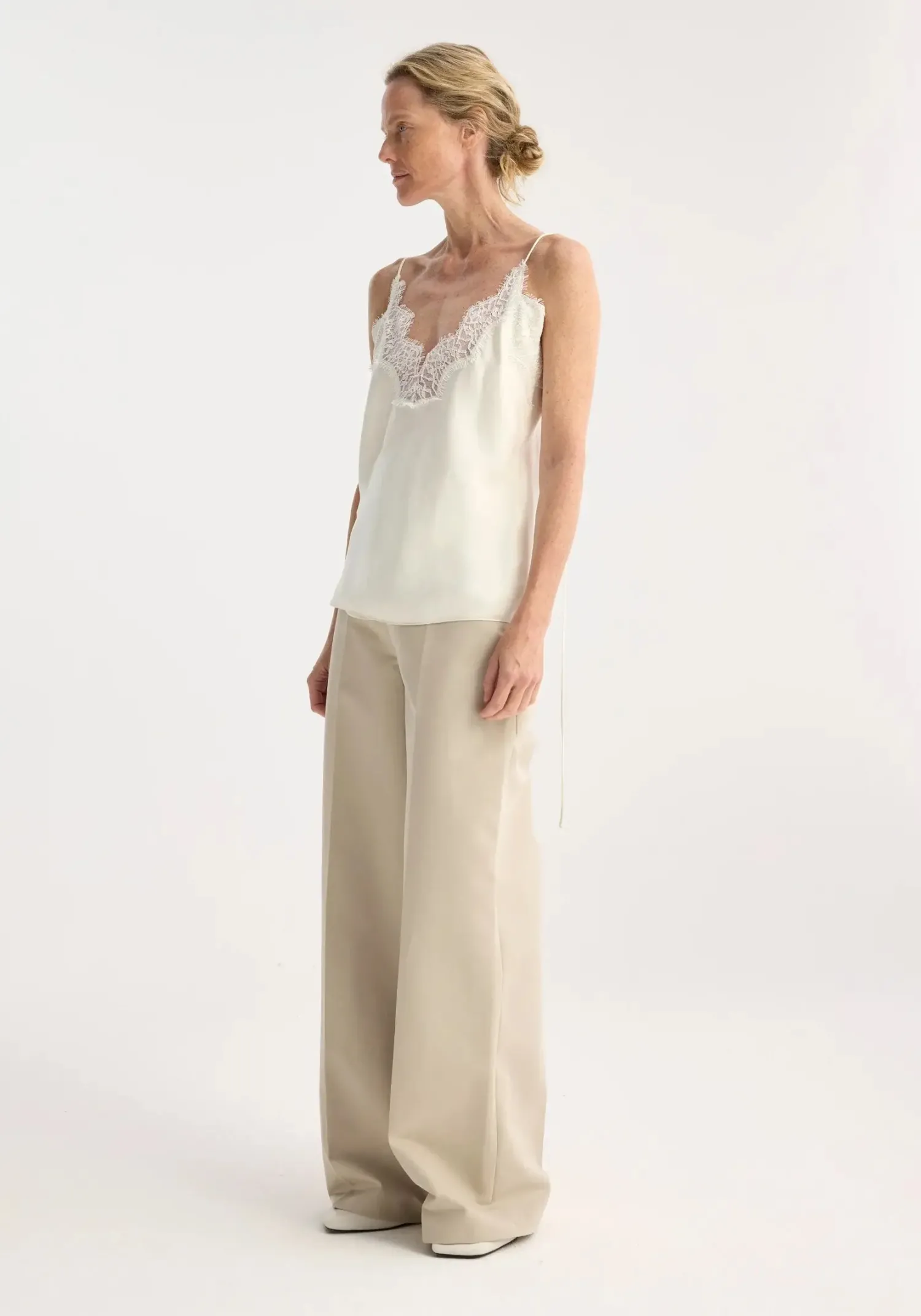 Flash Sale RÓHE SILK LACE CAMISOLE TOP