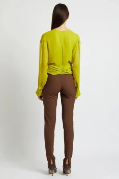 Sale CHRISTOPHER ESBER SILK SPRINGS TWIST FRONT TOP Limade
