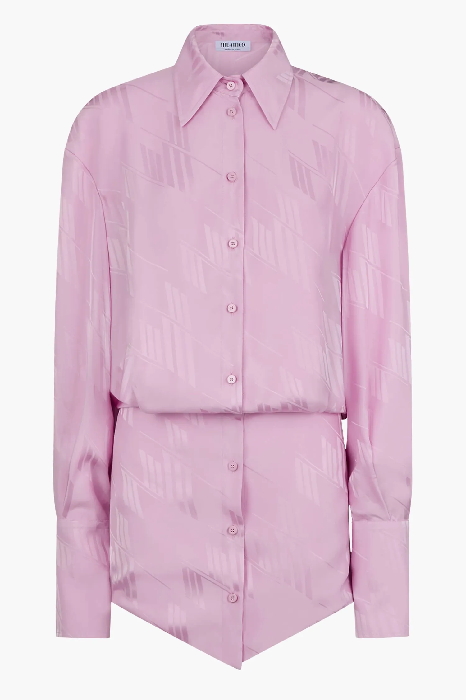 Clearance THE ATTICO SILVYE MINI DRESS SugarPink
