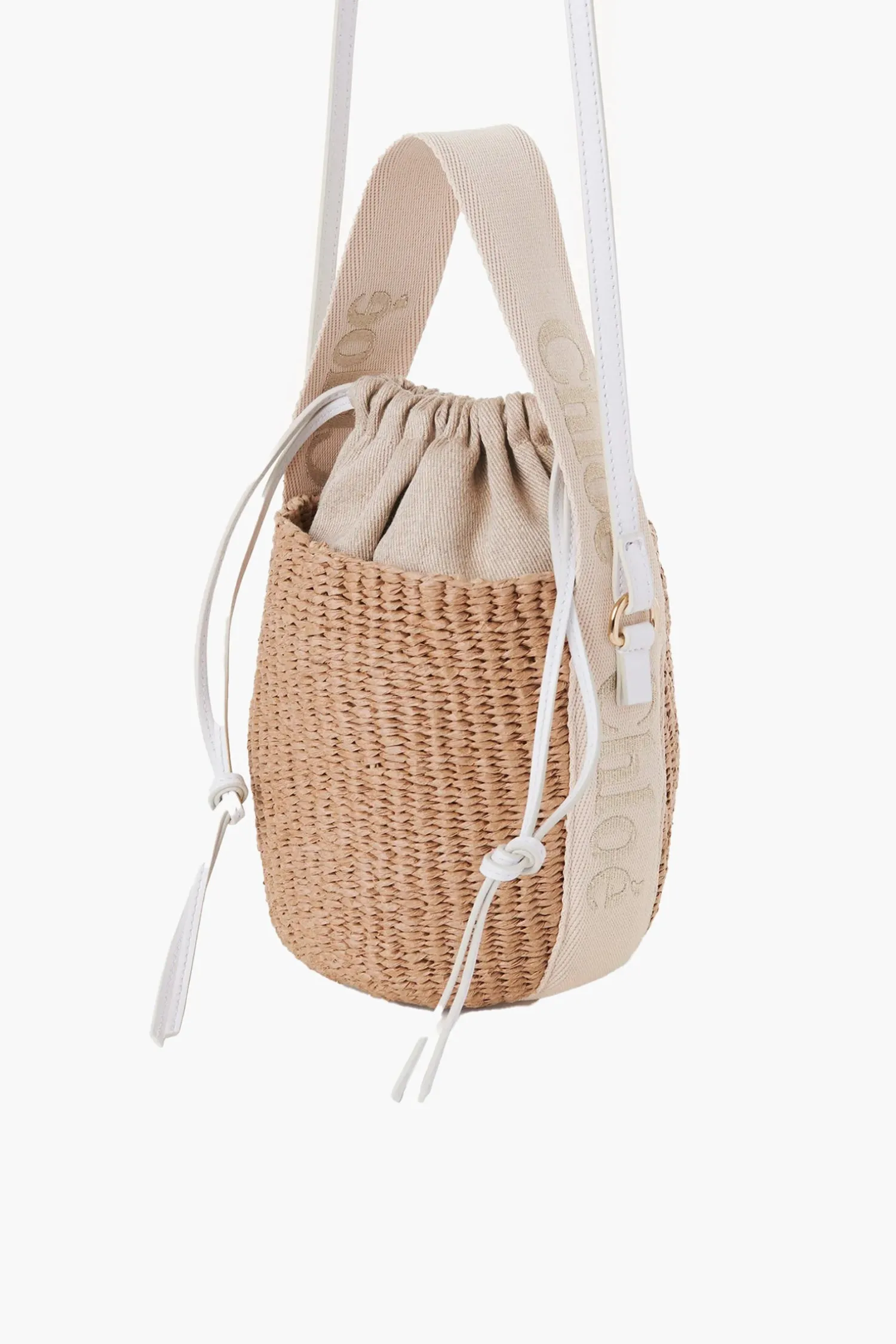 Sale CHLOÉ SMALL WOODY BASKET Gold