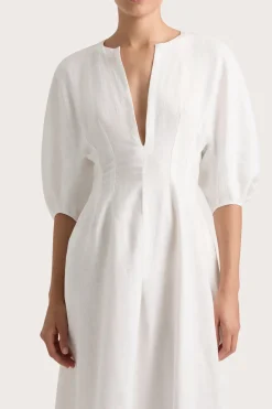 Discount FAITHFULL THE BRAND SOLEIL MAXI DRESS White