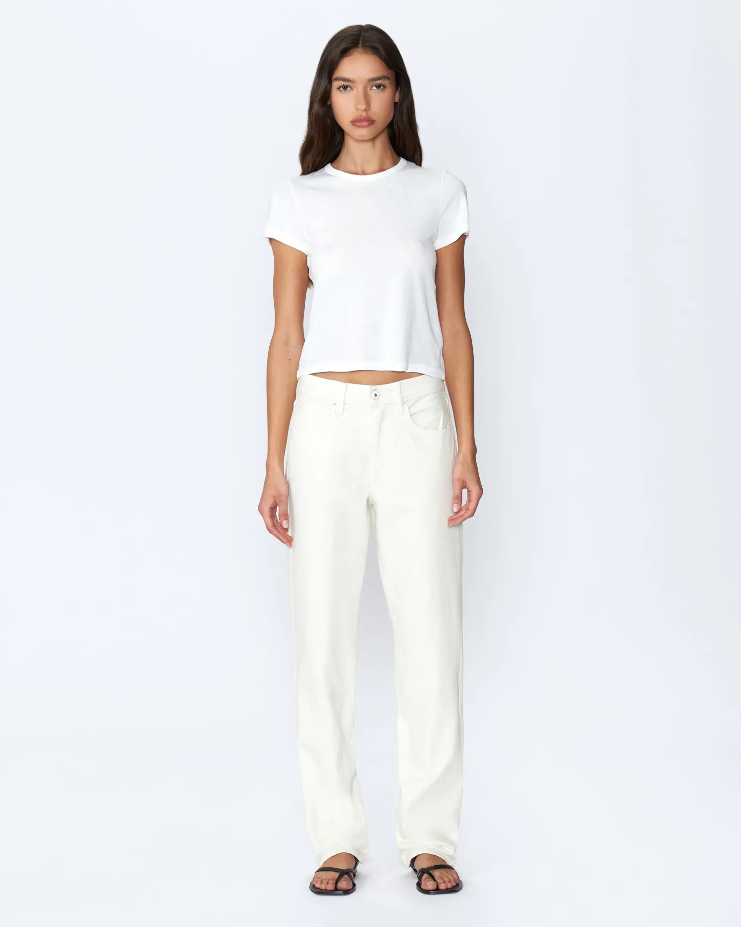 Store SLVRLAKE SOPHIE MID RISE STRAIGHT LEG JEAN