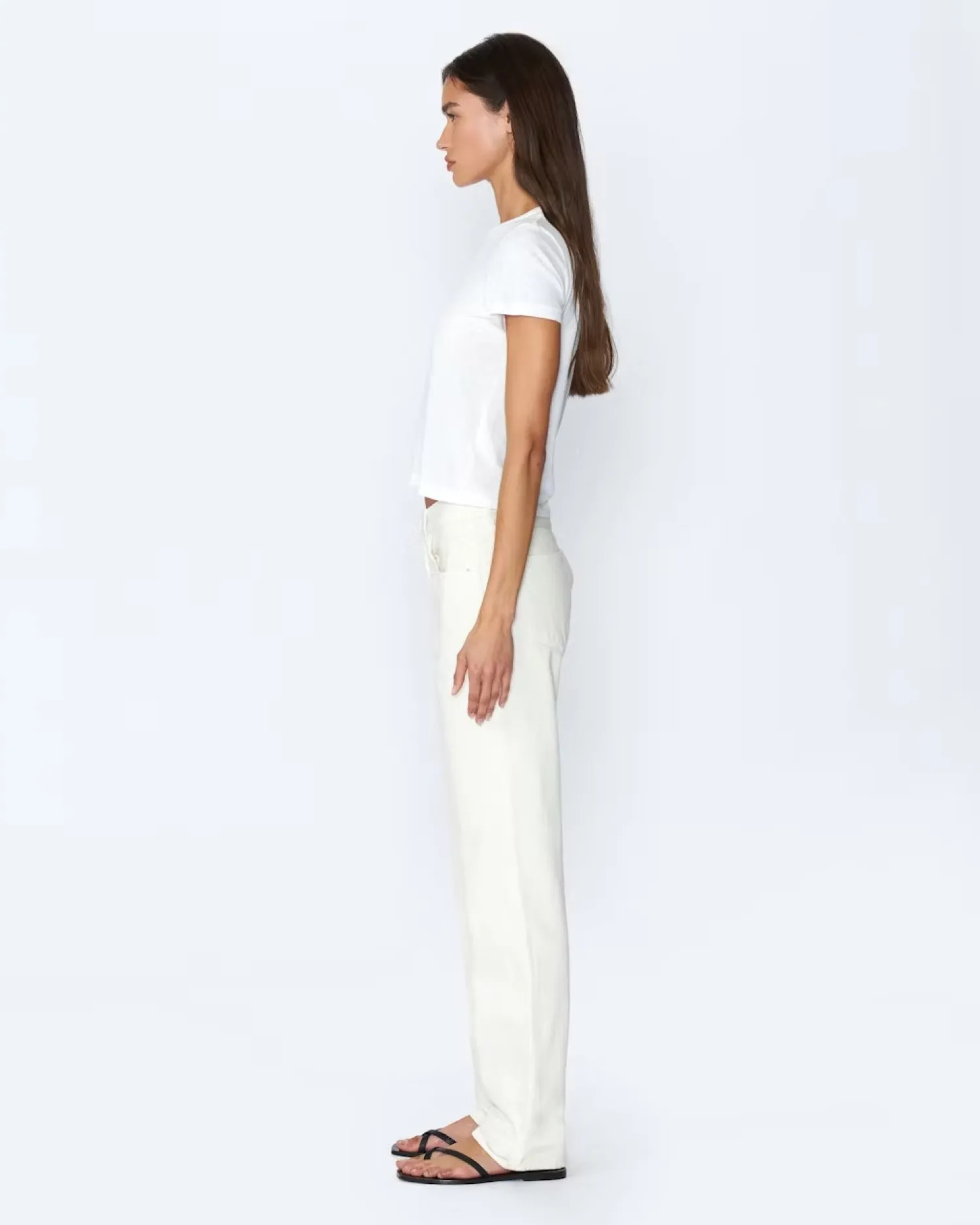 Store SLVRLAKE SOPHIE MID RISE STRAIGHT LEG JEAN