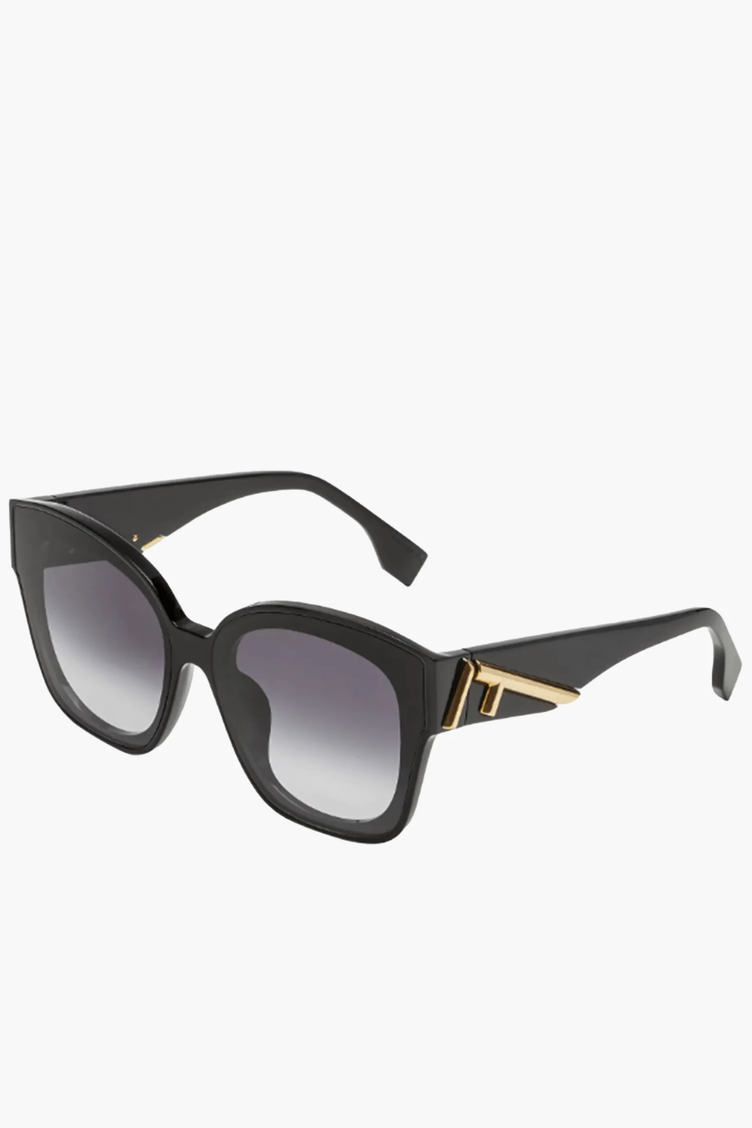 Fashion FENDI SQUARE ACETATE SUNGLASSES