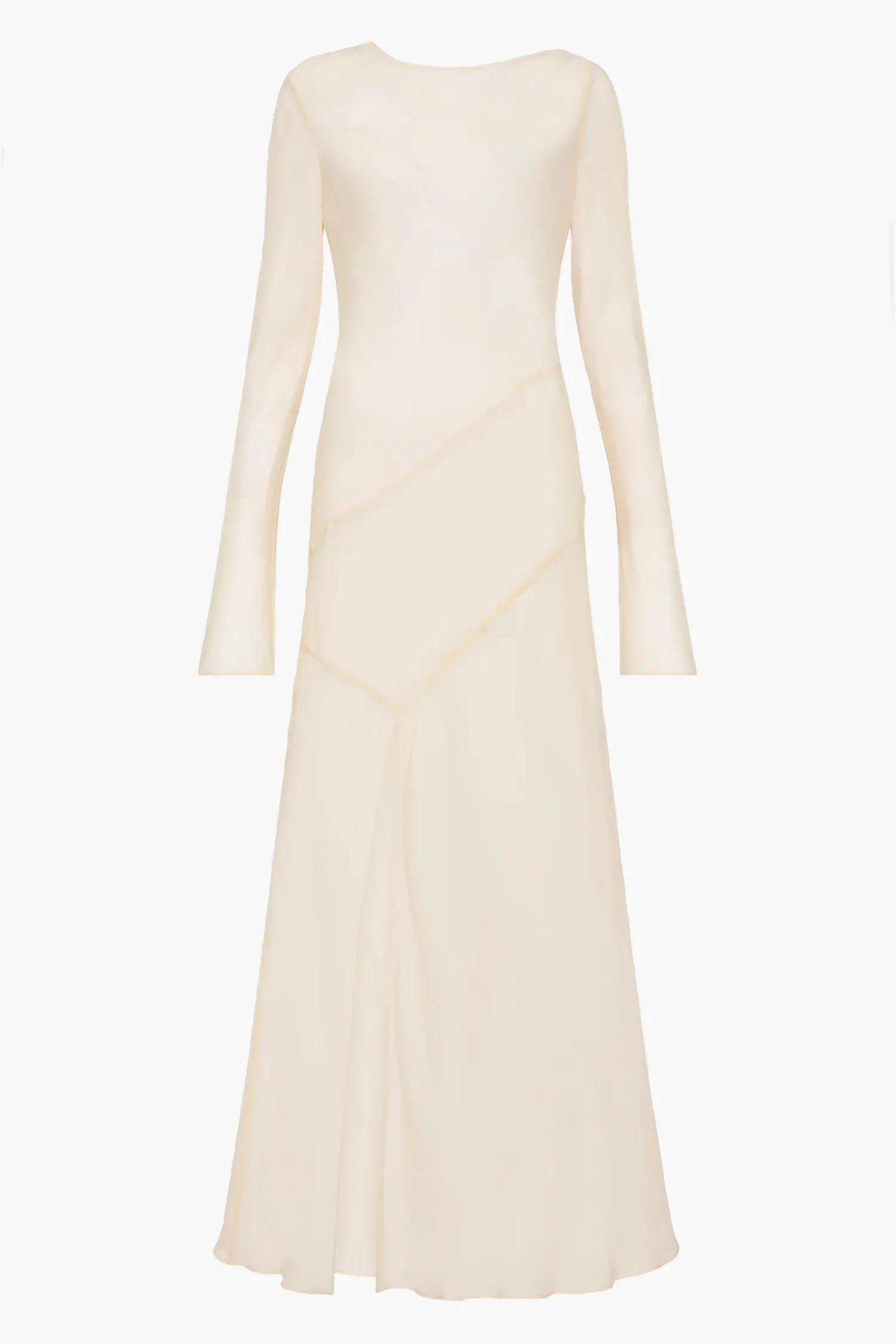 Cheap SIR STROBE LONG SLEEVE DRESS Bone