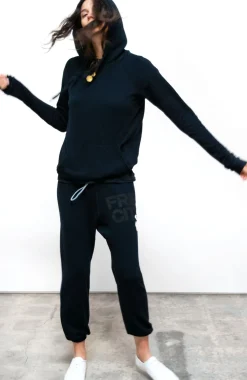 Outlet FREECITY SUPERFLUFF LUX OG SWEATPANT DeepspaceCream