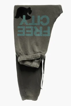 New FREECITY SUPERFLUFF LUX OG SWEATPANT Mushrooms