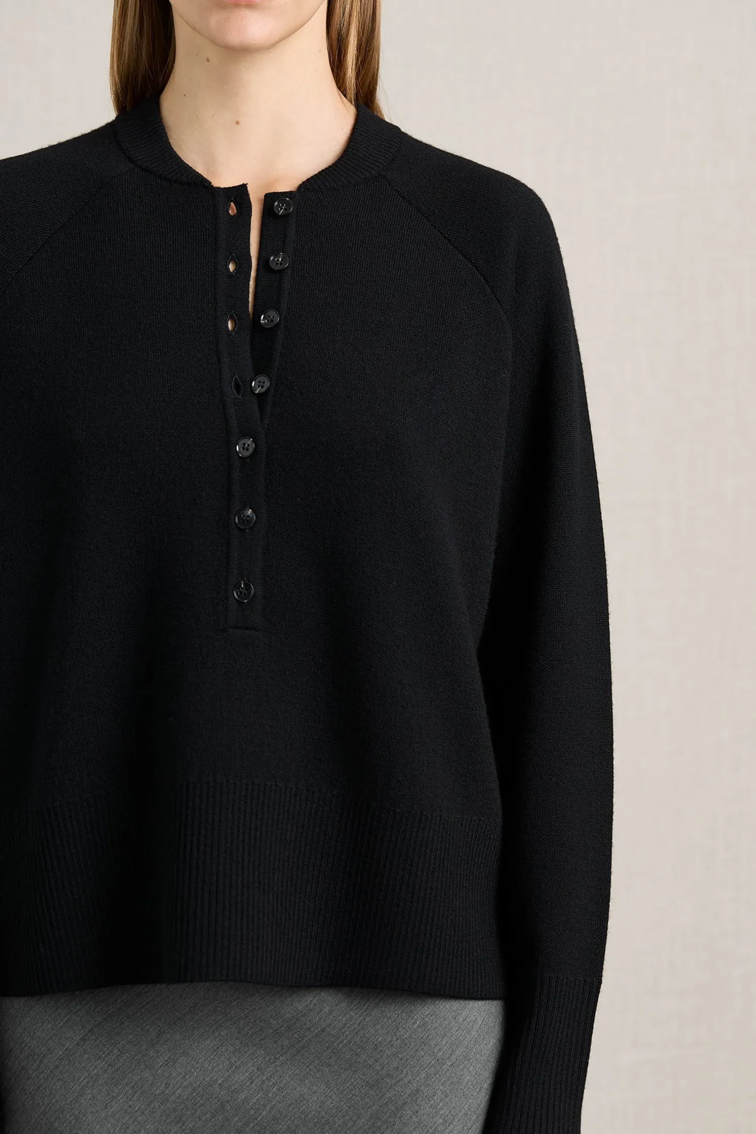 New A.EMERY SYLVIE KNIT Black