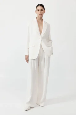 Outlet ST. AGNI TAILORED LINEN BLAZER