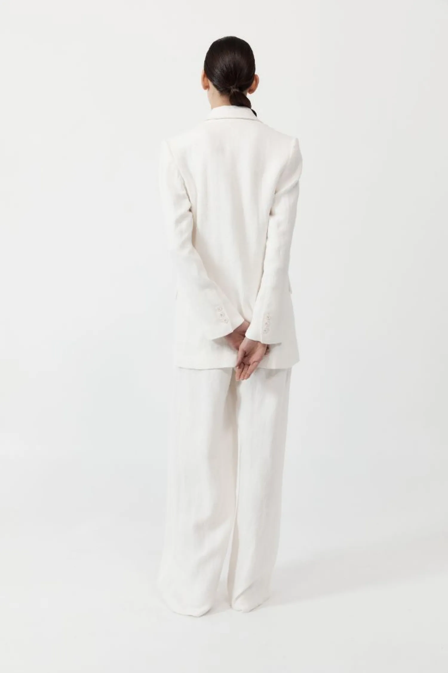 Outlet ST. AGNI TAILORED LINEN BLAZER