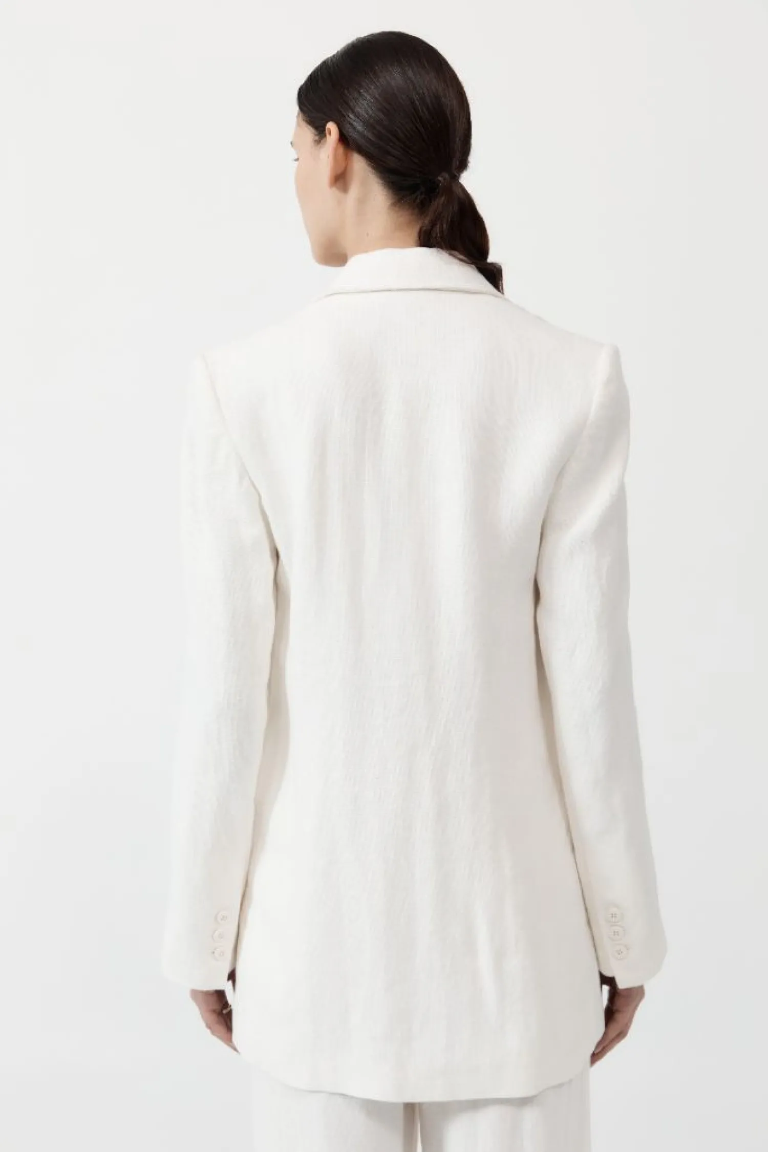 Outlet ST. AGNI TAILORED LINEN BLAZER