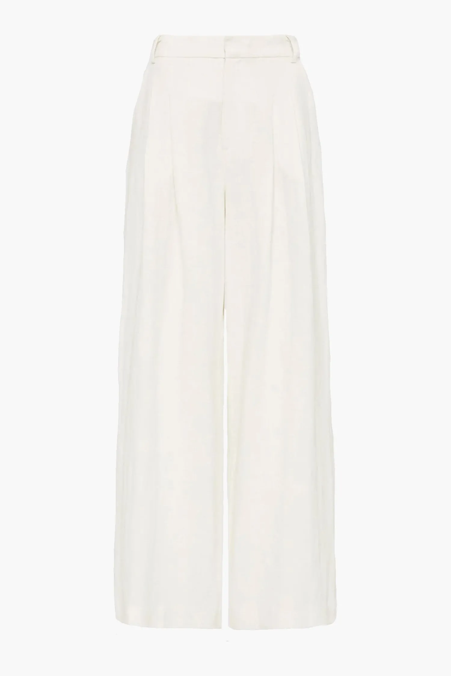 Outlet ST. AGNI TAILORED LINEN PANTS Ivory
