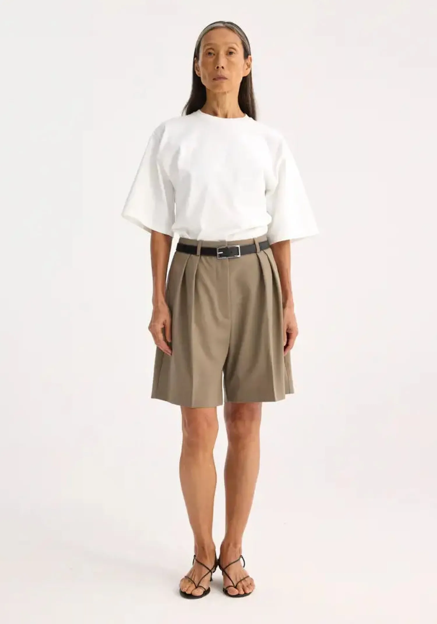 Cheap RÓHE TAILORED WIDE LEG SHORTS