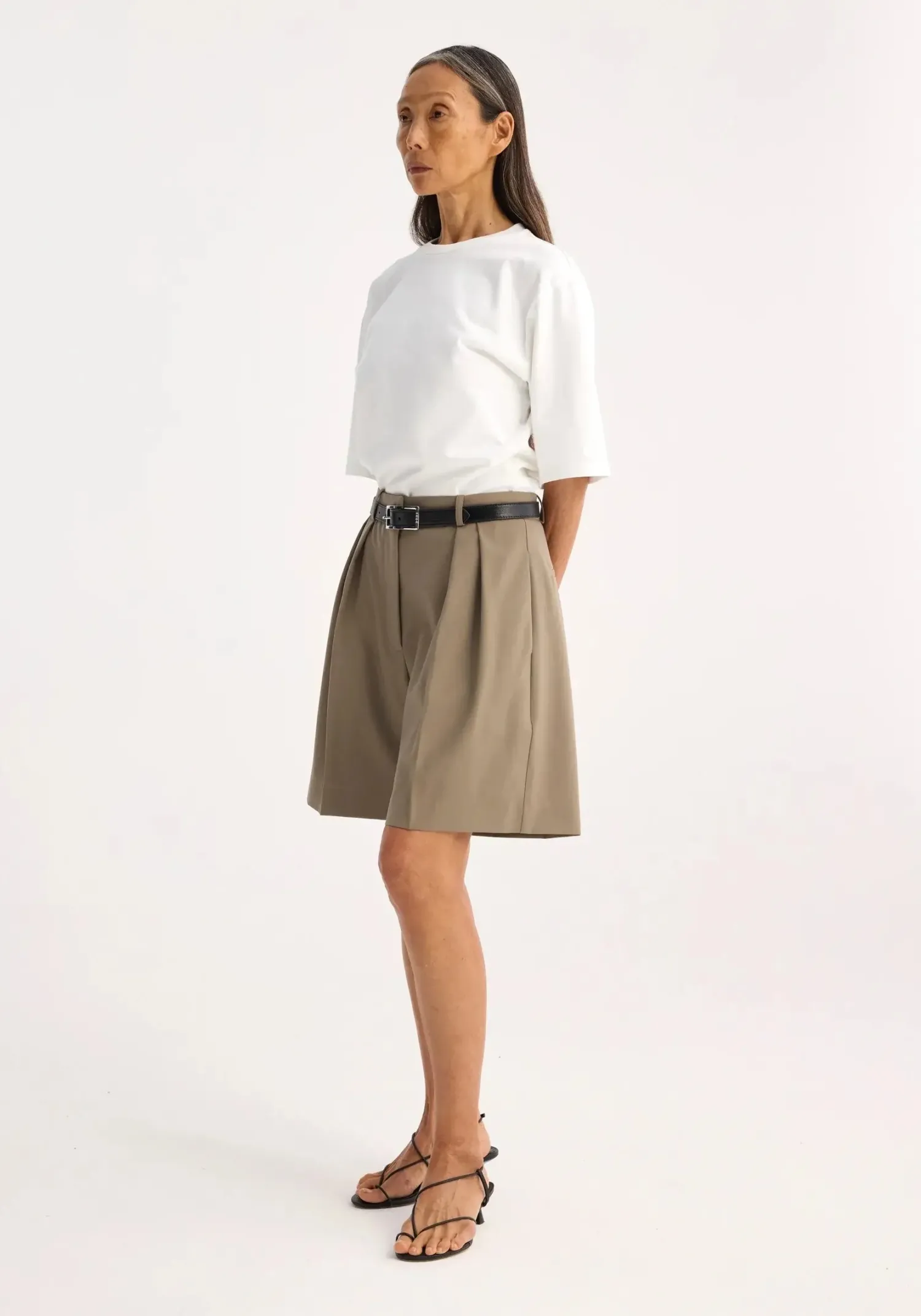 Cheap RÓHE TAILORED WIDE LEG SHORTS