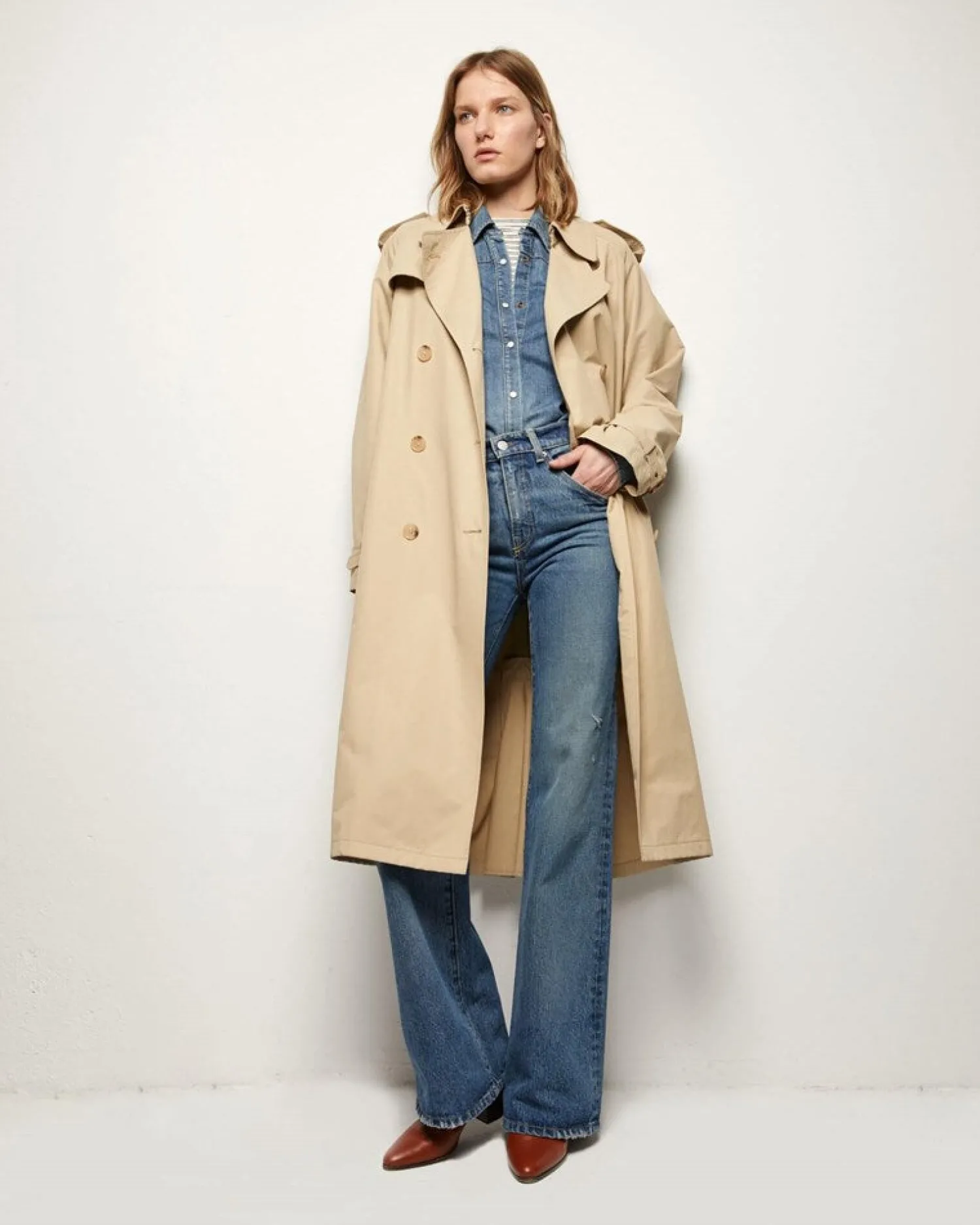 Best Nili Lotan TANNER TRENCH COAT