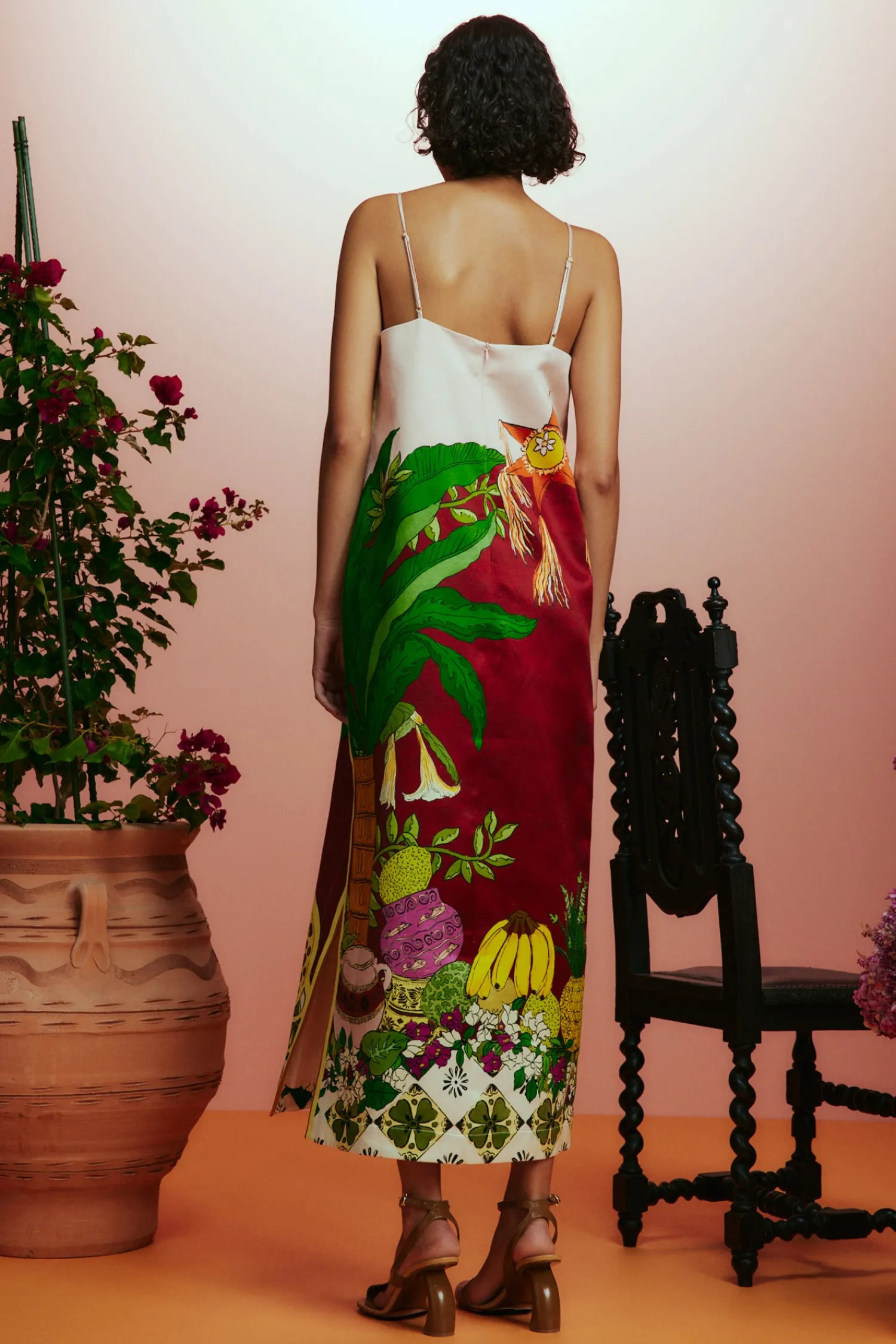 Best Sale ALÉMAIS TIGER SLIP DRESS
