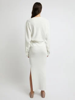 Online CHRISTOPHER ESBER TRIQUETRA FRONT TIE SHIRT White