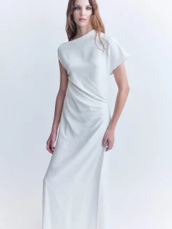 Store COURTNEY ZHENG TWIST BACK GOWN