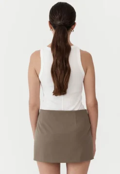 Cheap ST. AGNI UTILITARIAN POCKET MINI SKIRT