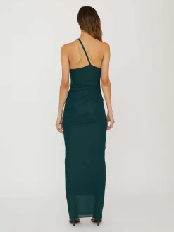 Cheap CHRISTOPHER ESBER VENUS SINGLE STRAP CAMI DRESS Evergreen