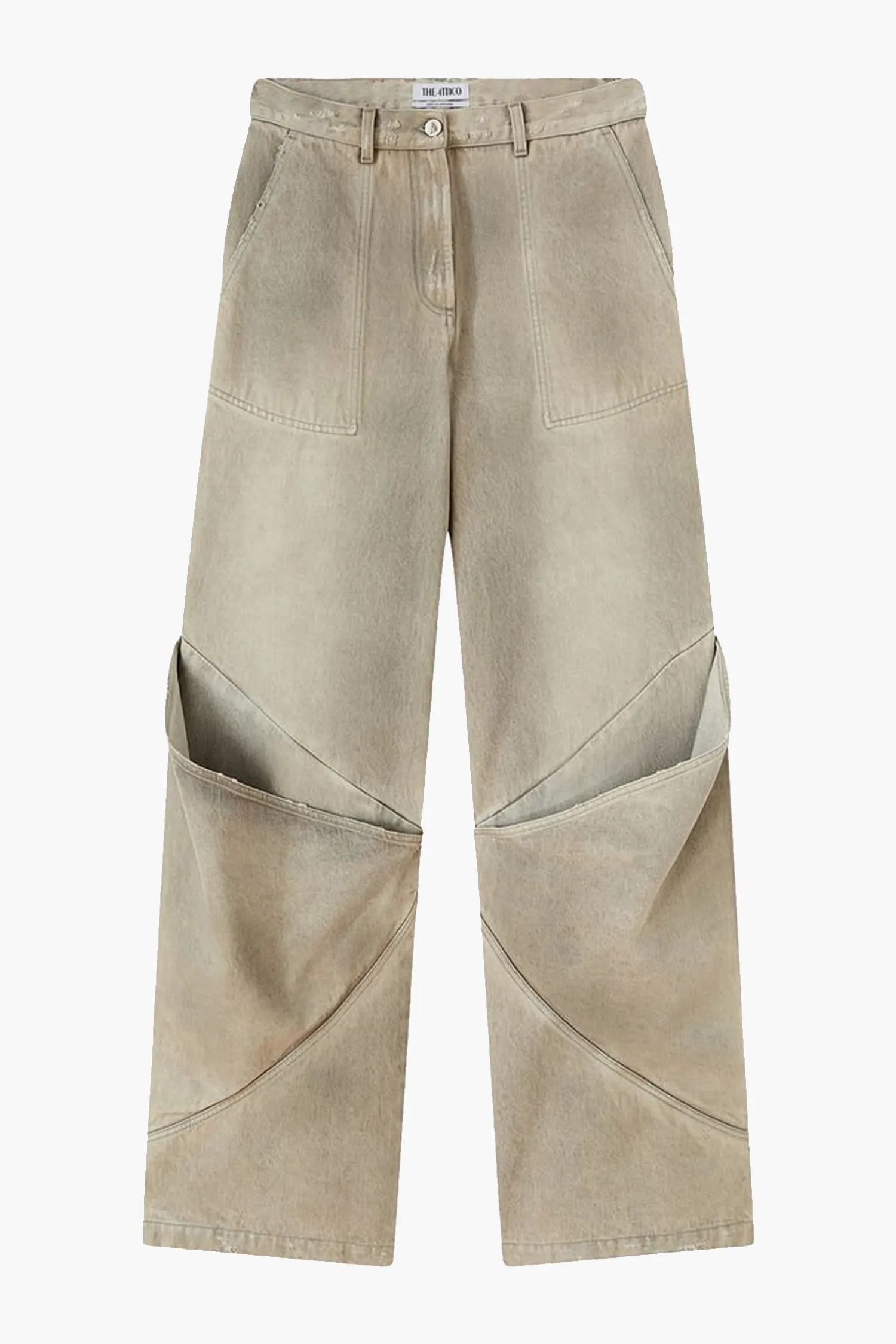 Flash Sale THE ATTICO VINTAGE GREY LONG PANTS VintageGrey
