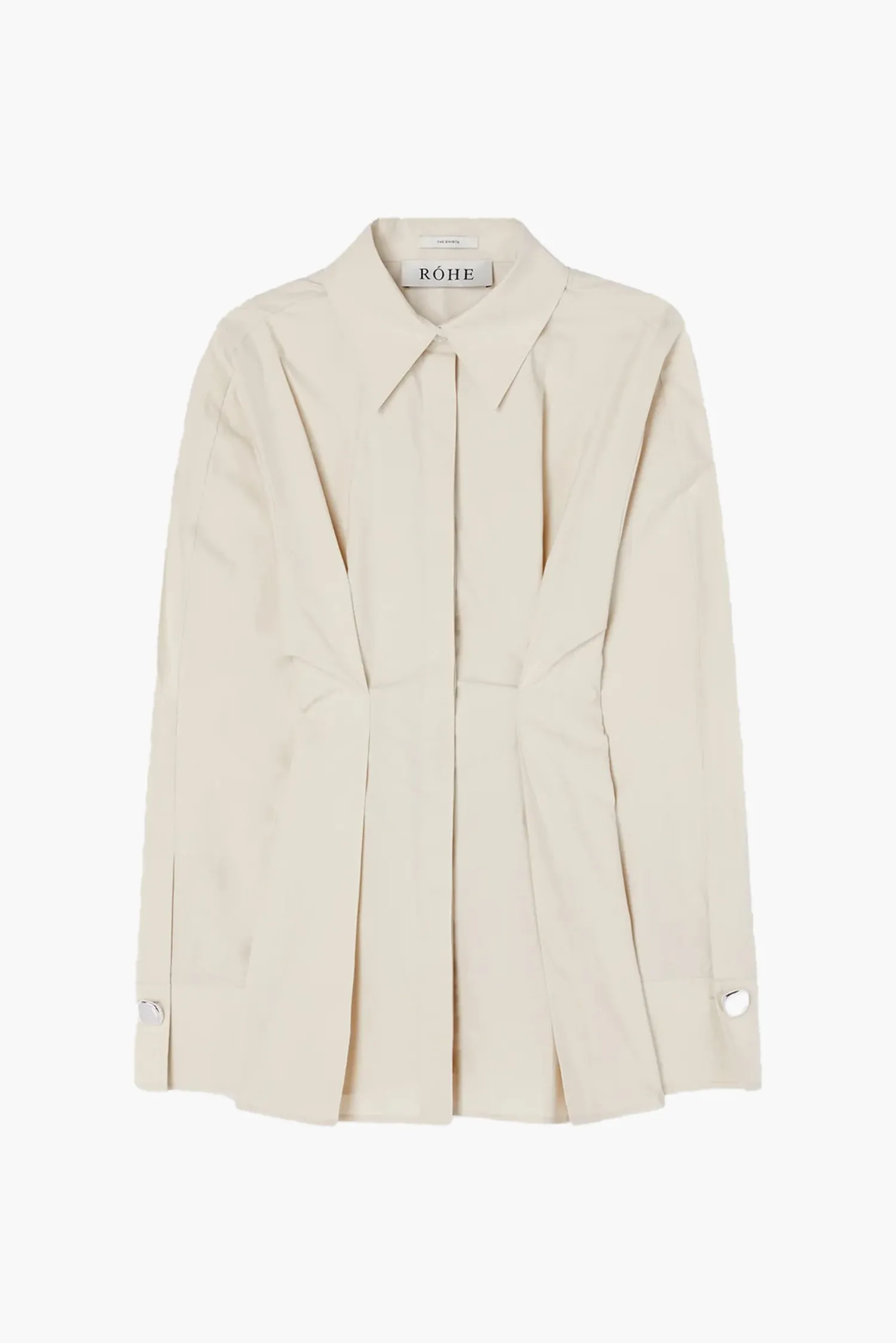 Hot RÓHE WAISTED POPLIN SHIRT Sand