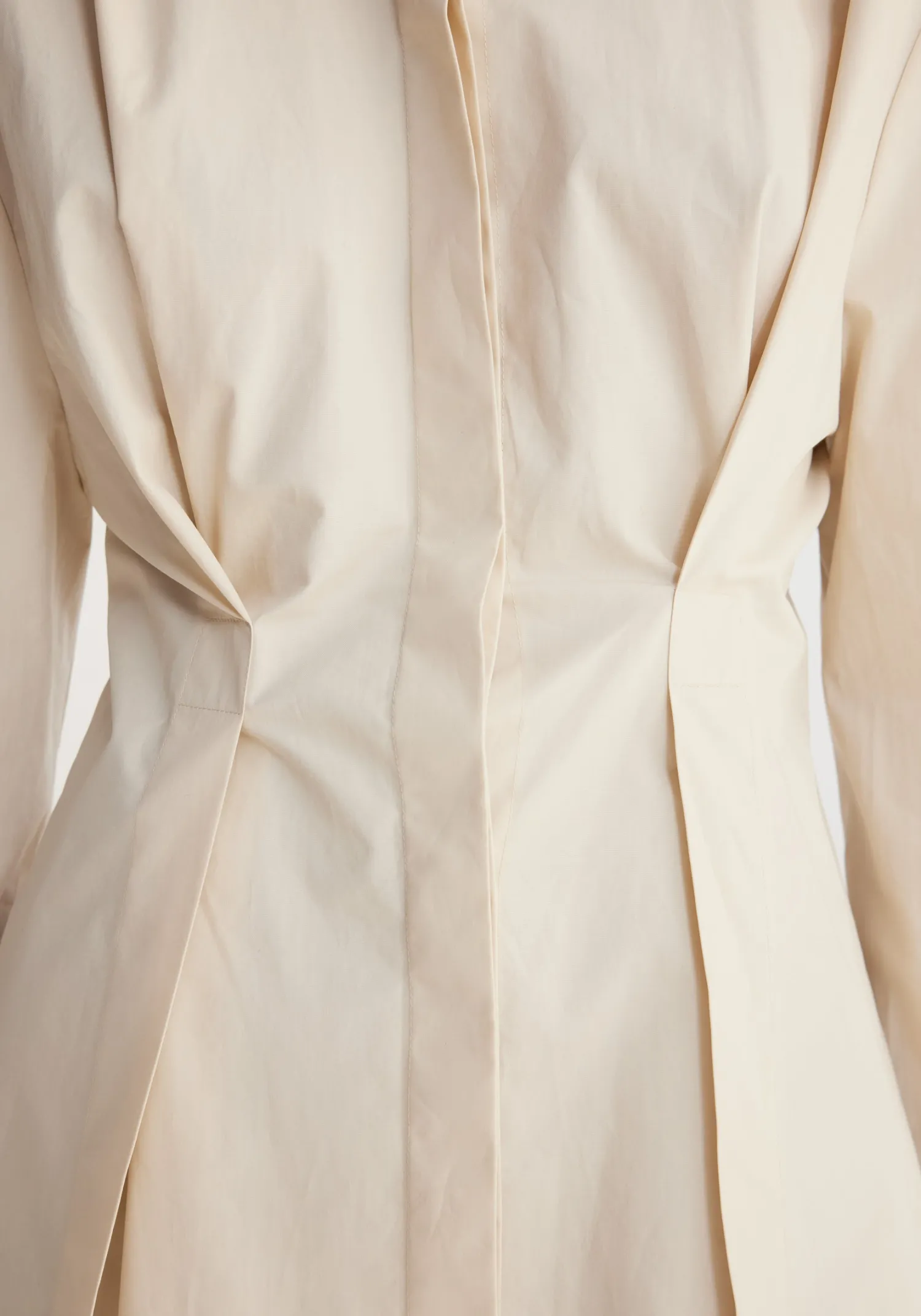 Hot RÓHE WAISTED POPLIN SHIRT Sand