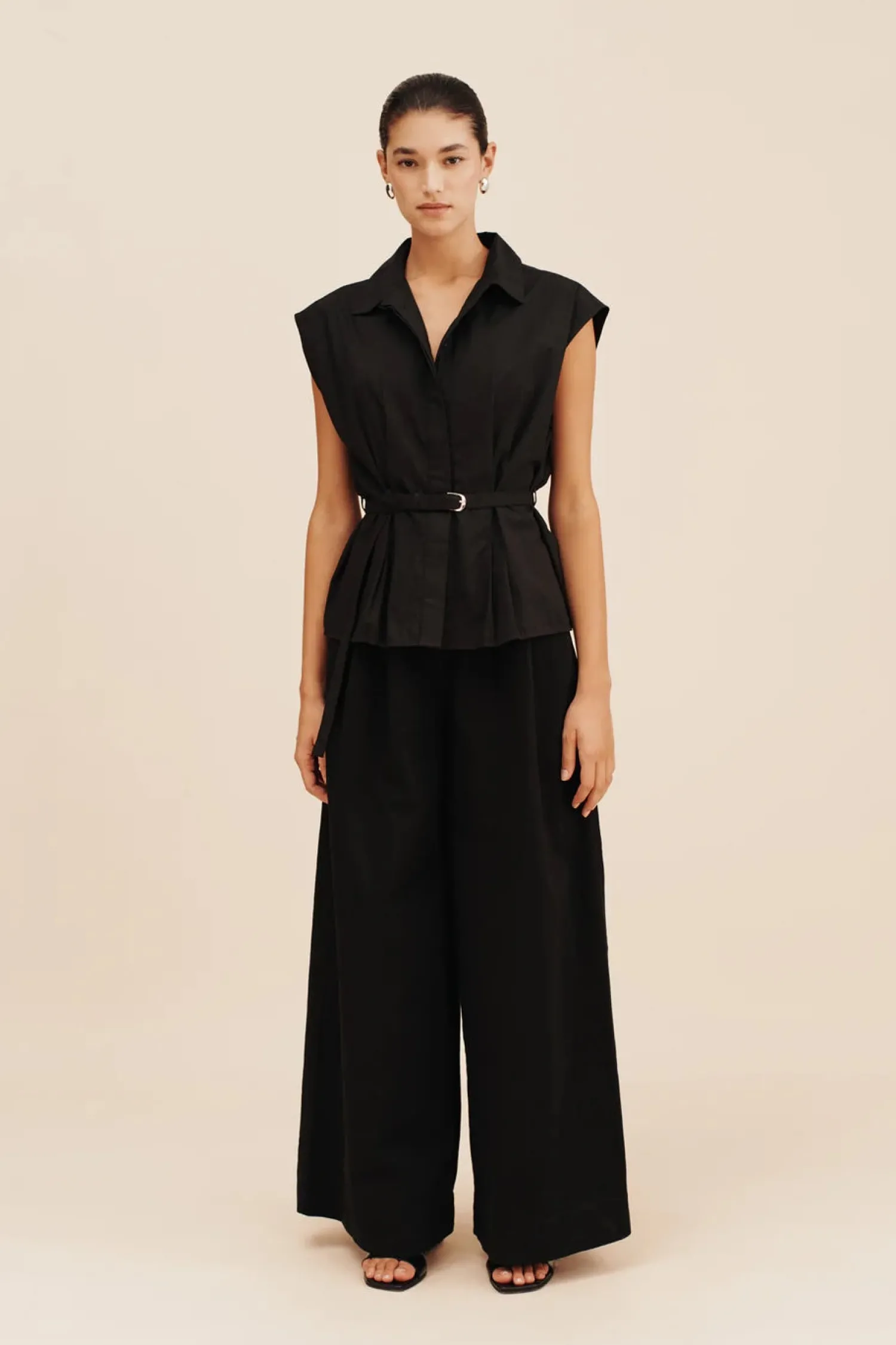 Store POSSE WESLEY TROUSER Ivory
