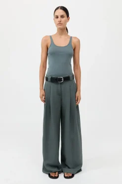 Best Sale ST. AGNI WIDE LEG PLEAT PANTS