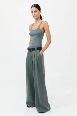 Best Sale ST. AGNI WIDE LEG PLEAT PANTS