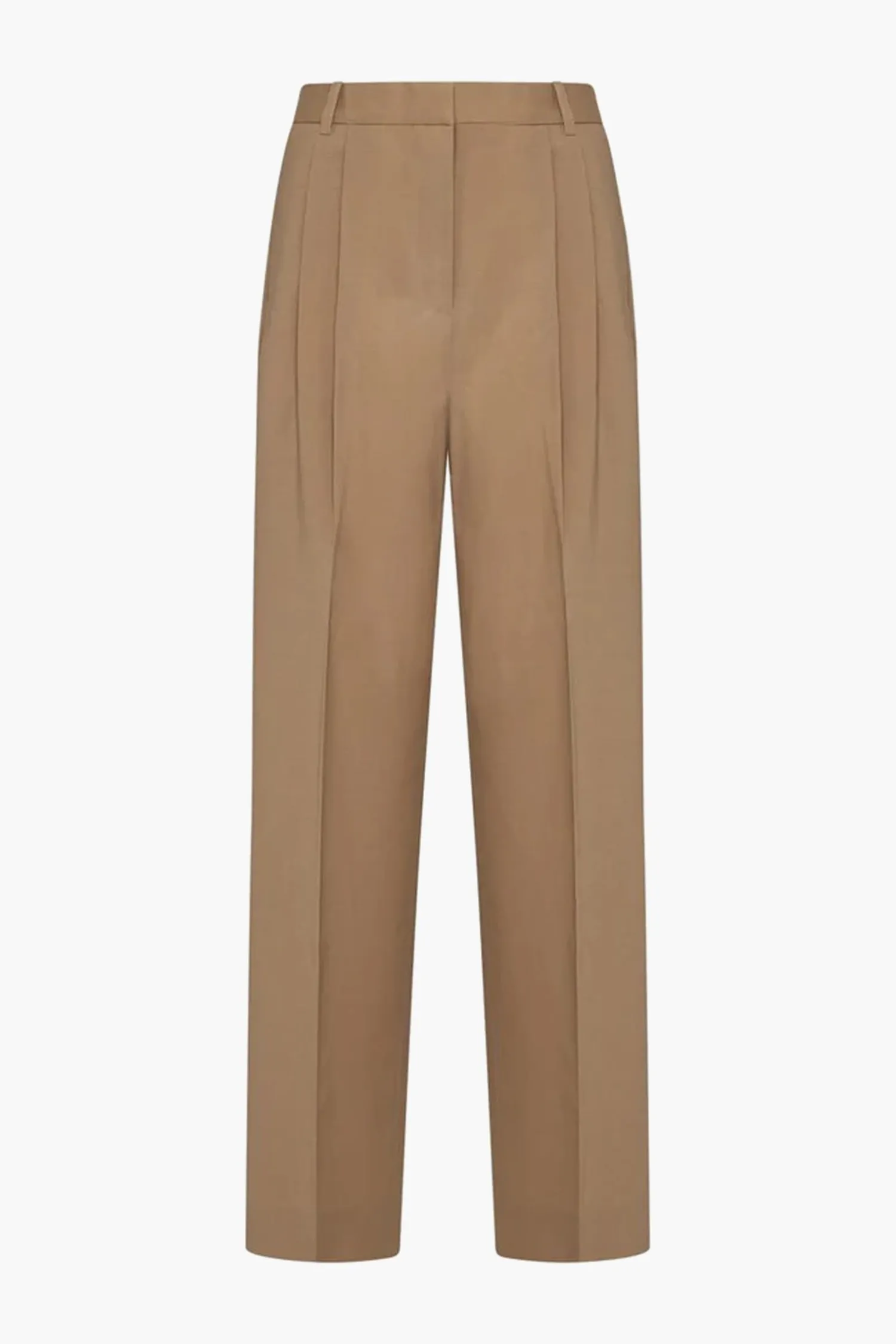 Clearance RÓHE WIDE LEG PLEATED TROUSERS Fawwn