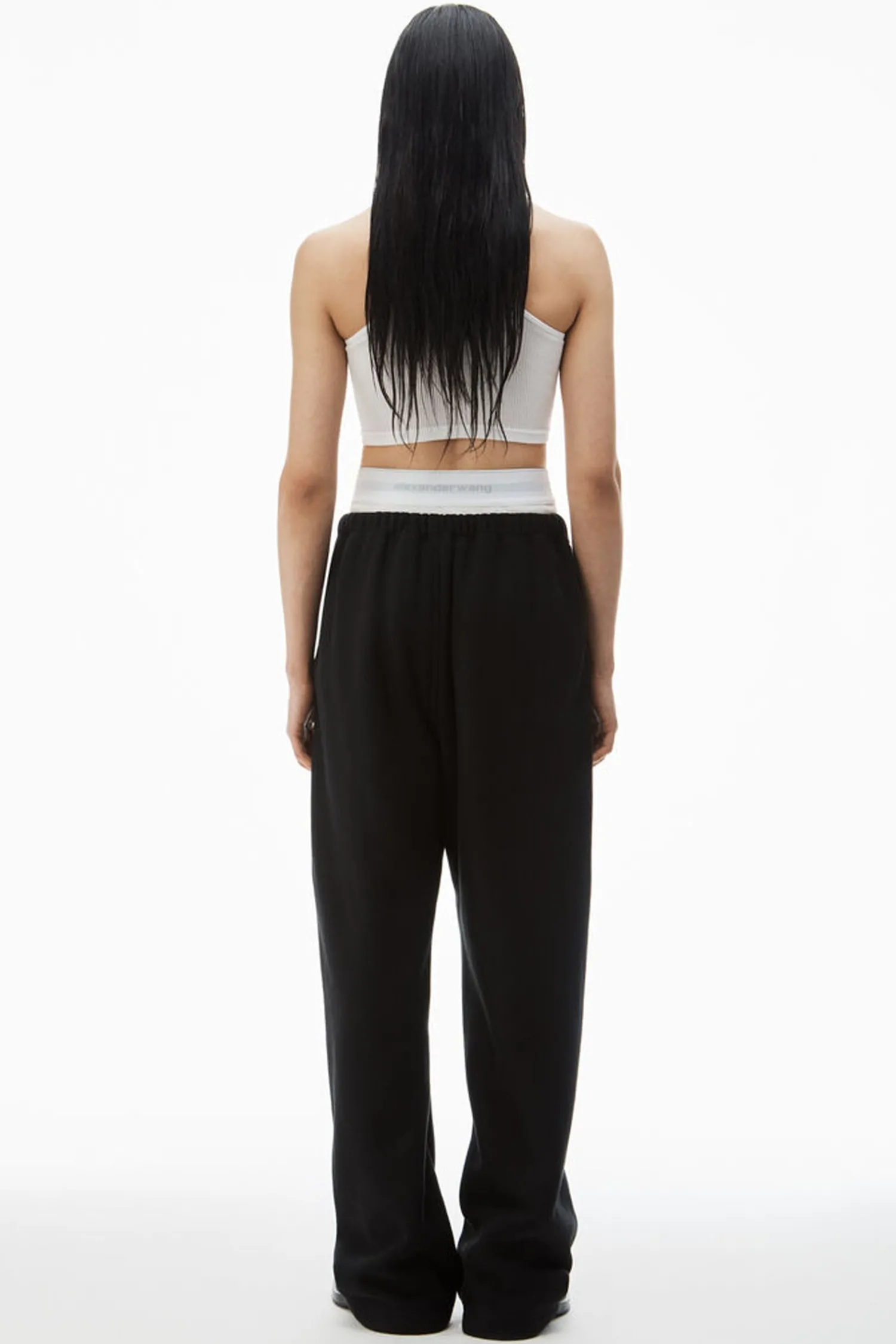 Cheap ALEXANDERWANG.T WIDE LEG SWEATPANT