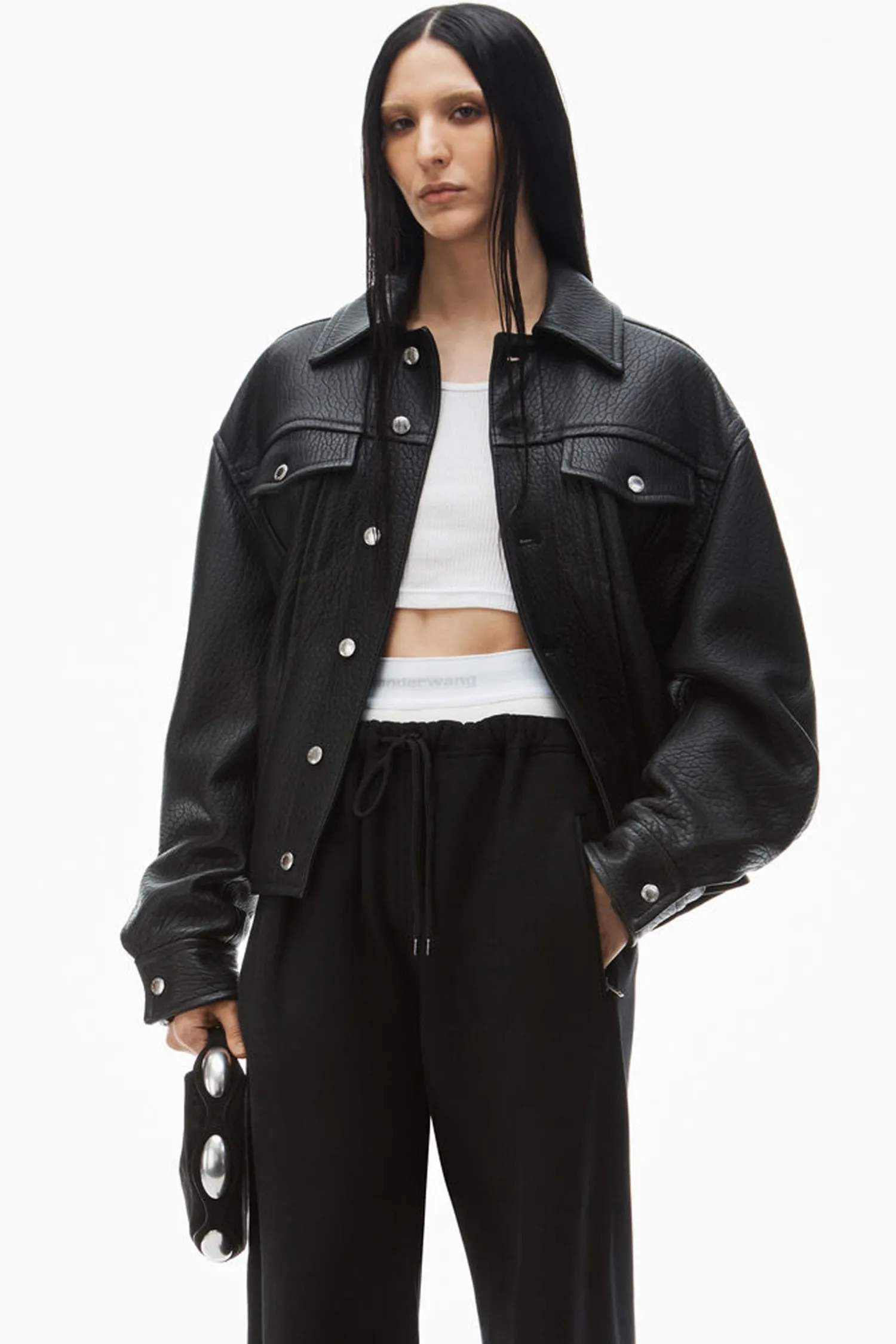 Cheap ALEXANDERWANG.T WIDE LEG SWEATPANT