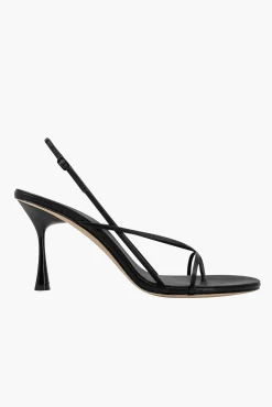 Shop STUDIO AMELIA WISHBONE 90 HEEL Black
