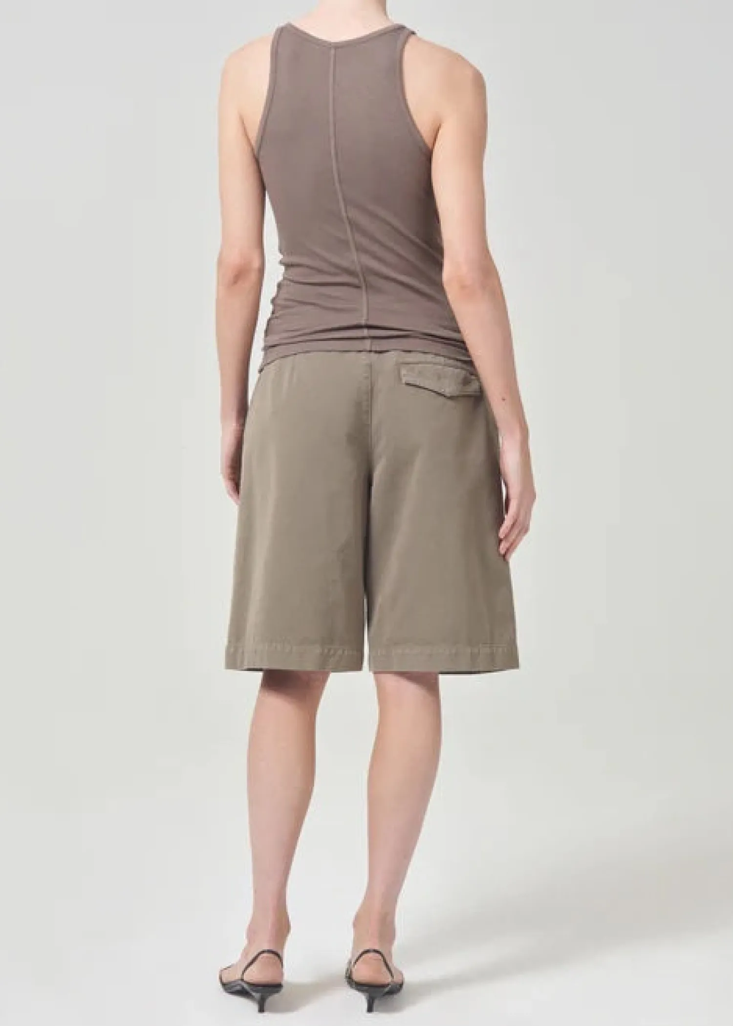 New AGOLDE ZANE TANK KilinBrown