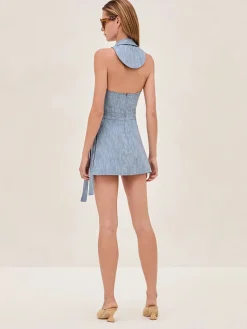 Best Sale ALEXIS ZEPHYR DRESS Stoneblue