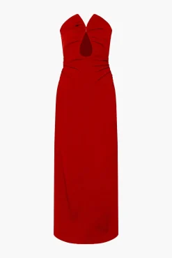 Outlet WYNN HAMLYN ZOE BODICE DRESS Red