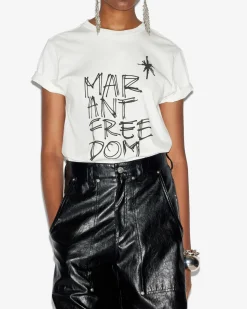 Fashion ISABEL MARANT ÉTOILE ZOELINE TEE SHIRT White